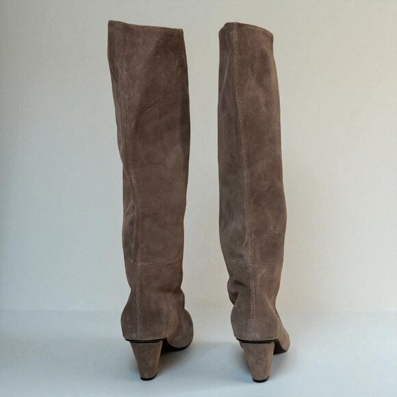 Jeffrey Campbell “Senita” Suede Knee-High Boots in Grey 👢✨ - Picture 7 of 10